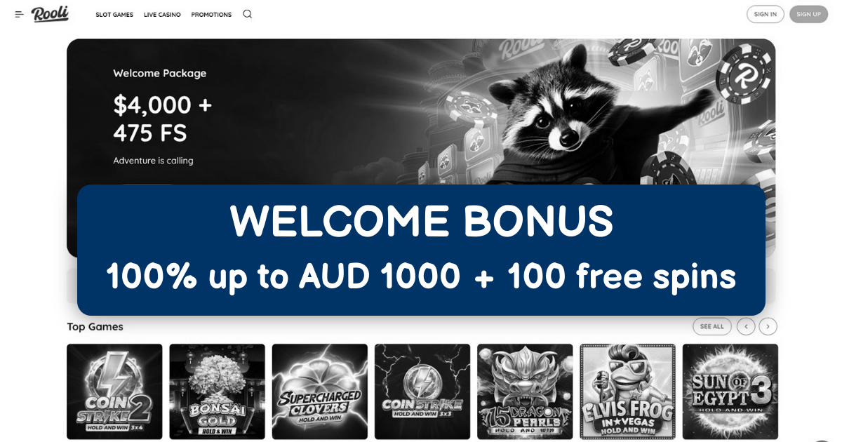 Rooli Casino Australia: Top Online Slots Hub